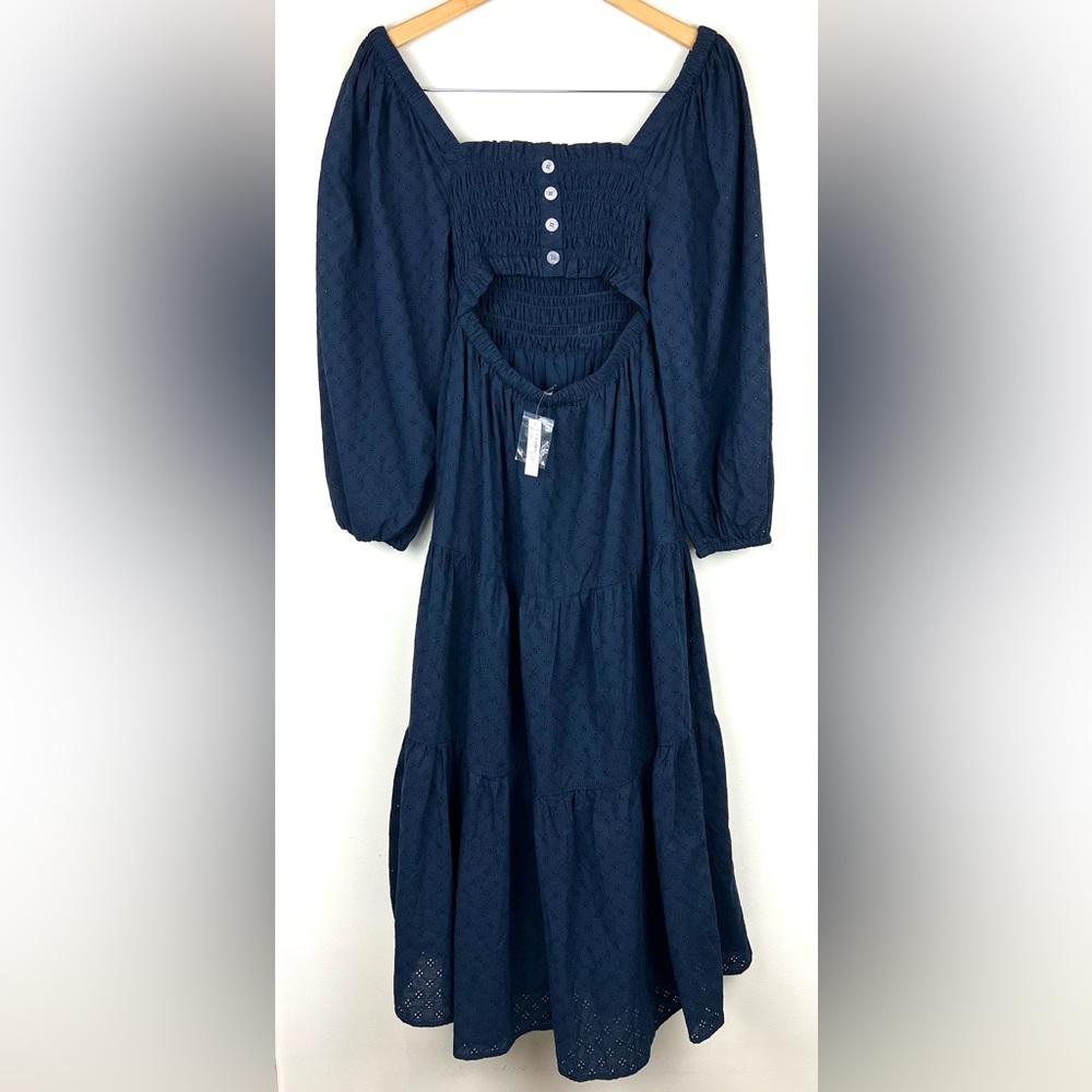 Madewell Lucie Cutout-Back Midi Dress - Picture 10 of 15